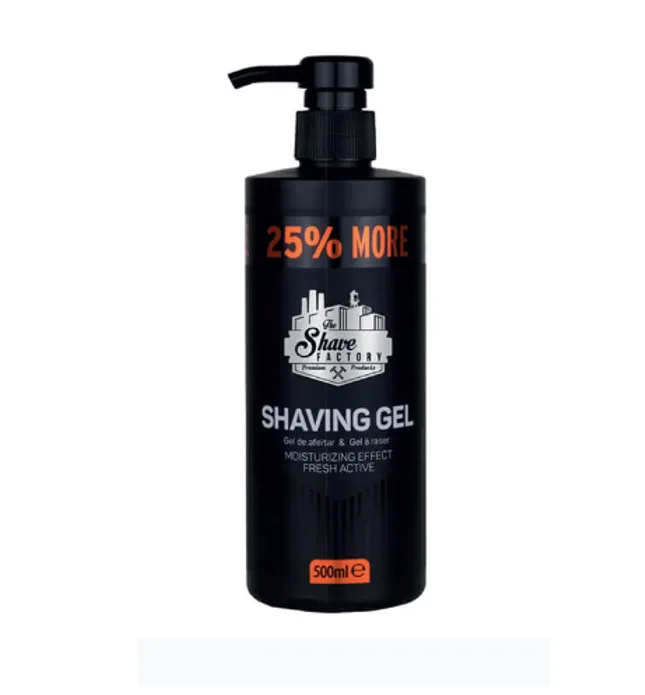The Shave Factory Shaving Gel 500ml