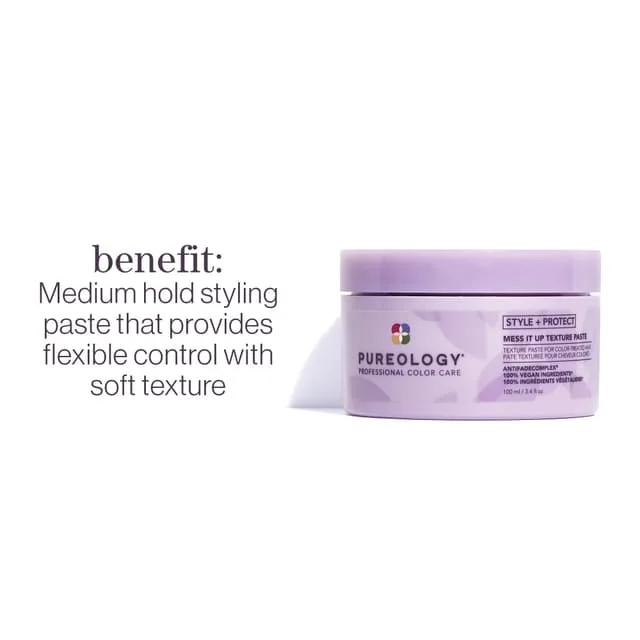 Pureology Style + Protect Mess It Up Texture Paste - 100mL