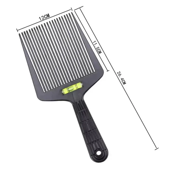 Flat Top Comb Black