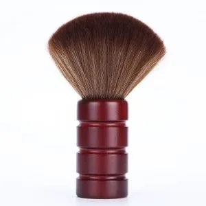 Burgundy Wood Neck Brush