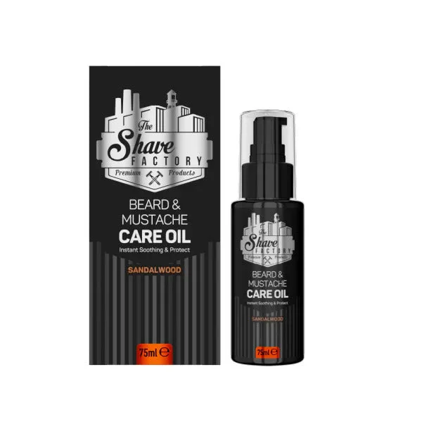 The Shave Factory Beard & Mustache Oil 75ml
