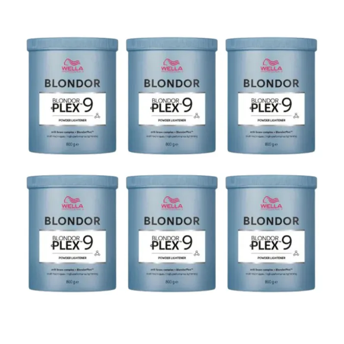 Wella BlondorPlex Blonde Lightening Powder 800g X 6
