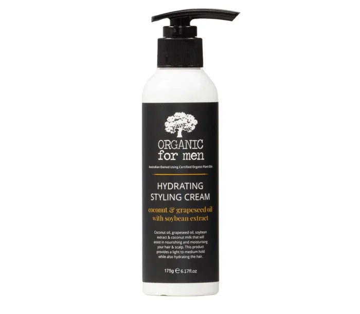 Organic For Men Hydrating Styling Cream 175ml