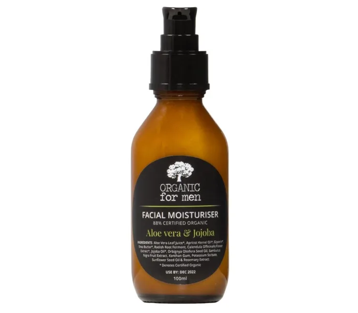 Organic For Men Facial Moisturiser 100ml