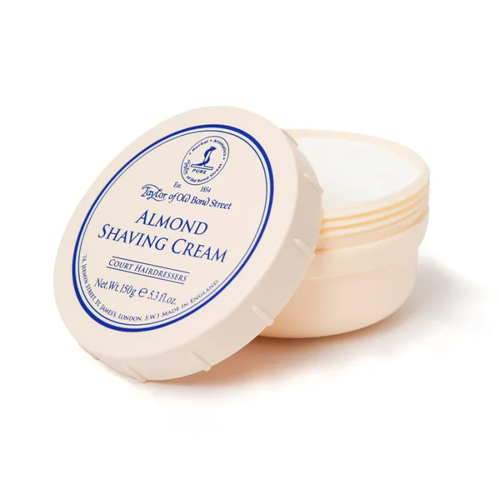 Taylor of Old Bond Street Almond Shaving Cream - 150g