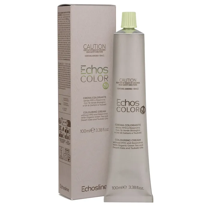 Echos Color Vegan Hair Colour 10.402 Platinum Blond Cold Copper 100ml