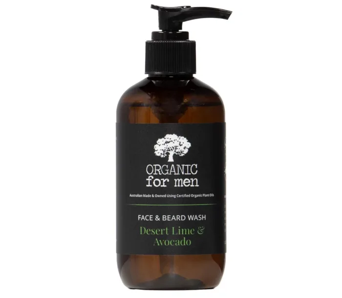 Organic For Men Face & Beard Wash 250ml