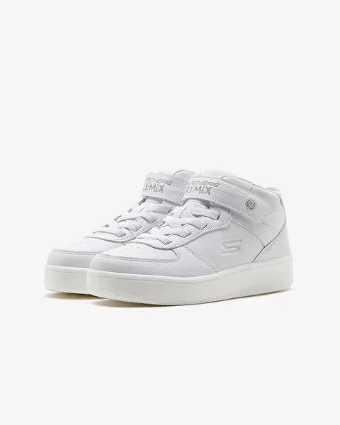 Erkek Çocuk Beyaz Işıklı Sneakers