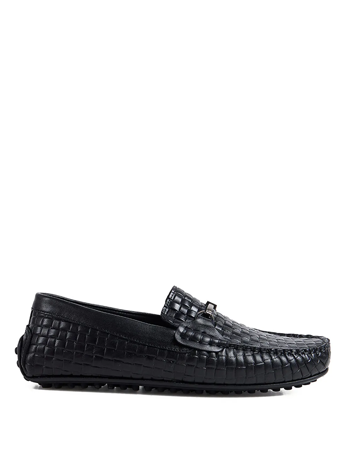 Siyah Erkek Deri Loafer