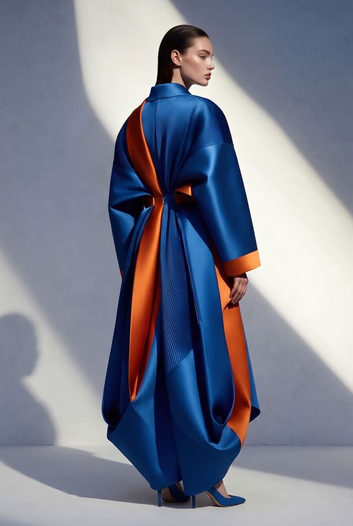 Aura Hacimli Couture Kimono